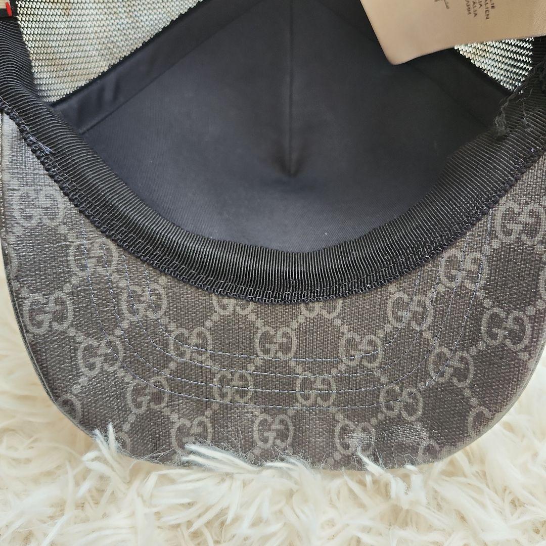 【未使用級】グッチ　GUCCI スネークモチーフ ブラックキャップ