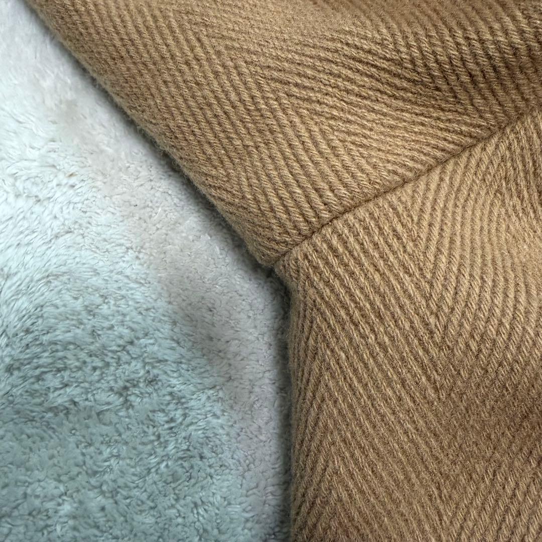 【極美品】ワーカーズ WORKERS ダッフルコート ヘリンボーン ベージュ L