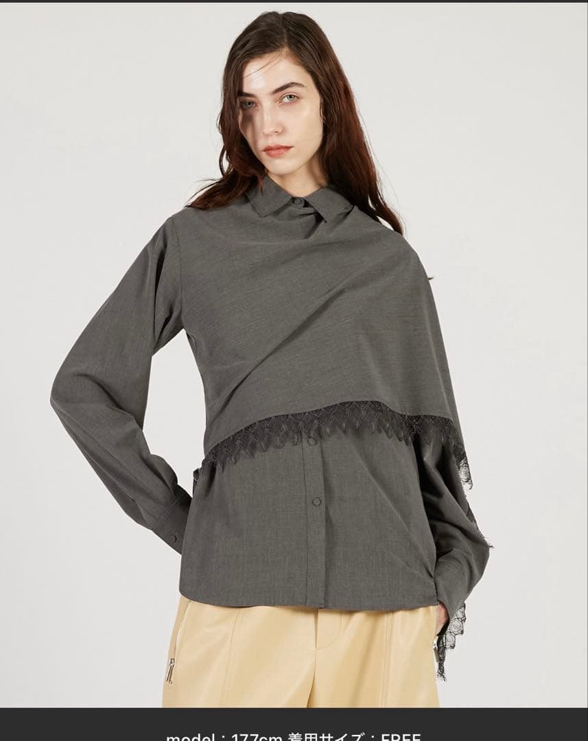 prank project スカーフシャツ / Scarf Shirt