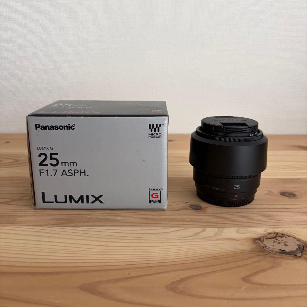 LUMIX単焦点レンズ マイクロフォーサーズ用 G 25mm/ F1.7
