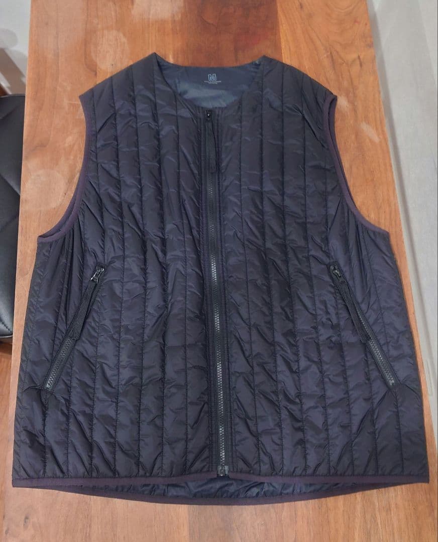 レア♪MUJI Labo 撥水中わたベスト M ブラック ♪♪