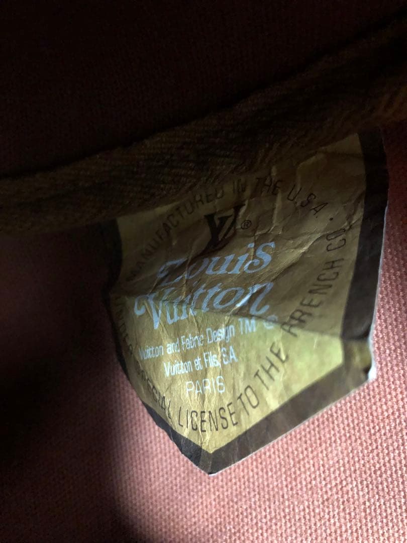 Louis Vuitton ルイヴィトン　キーポル50 モノグラム　ヴィンテージ