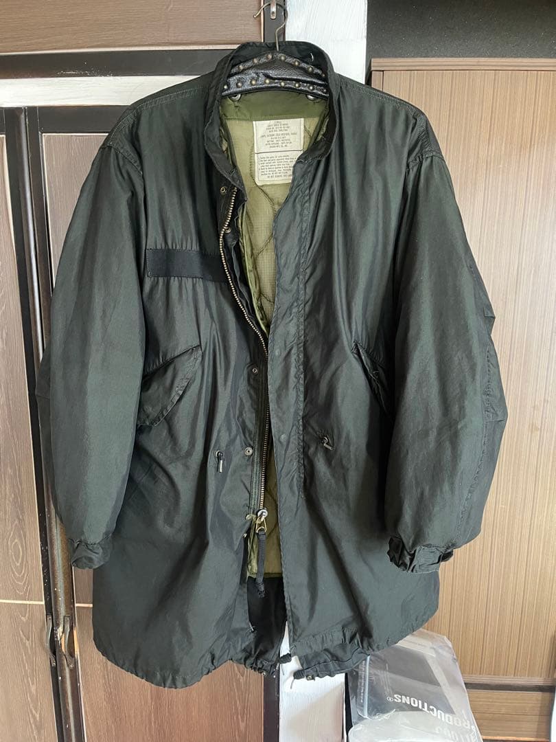 M-65 黒染め　モッズコート　X-Small vintage