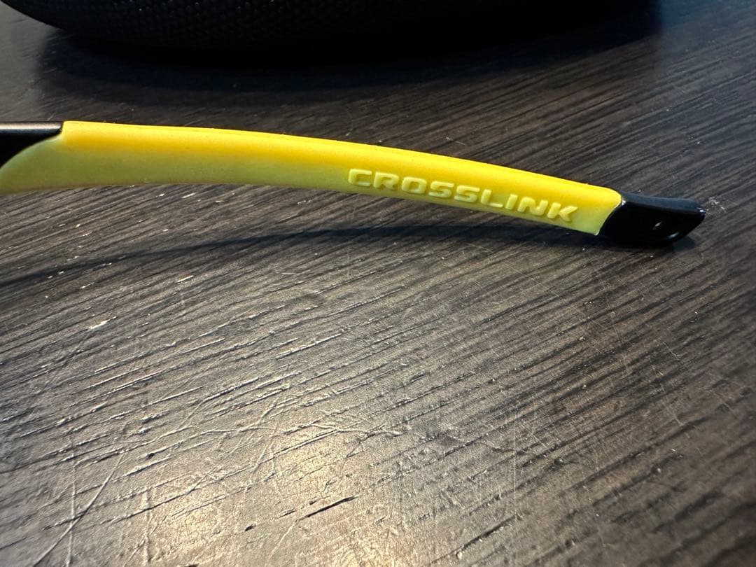 Oakley 交換サイドフレーム付きブラック/イエロー