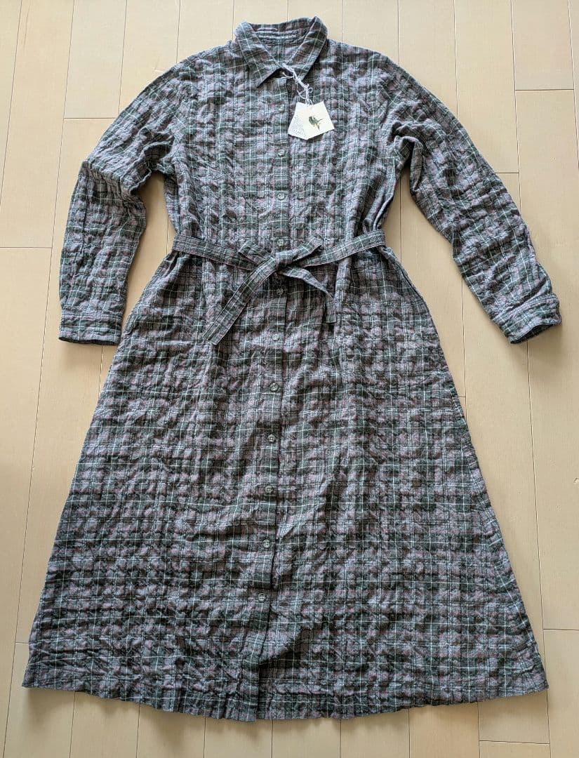 Mademoiselle NON NON シャツワンピース