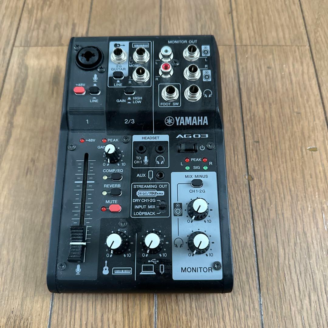 【良品】YAMAHA AG03MK2 ブラック