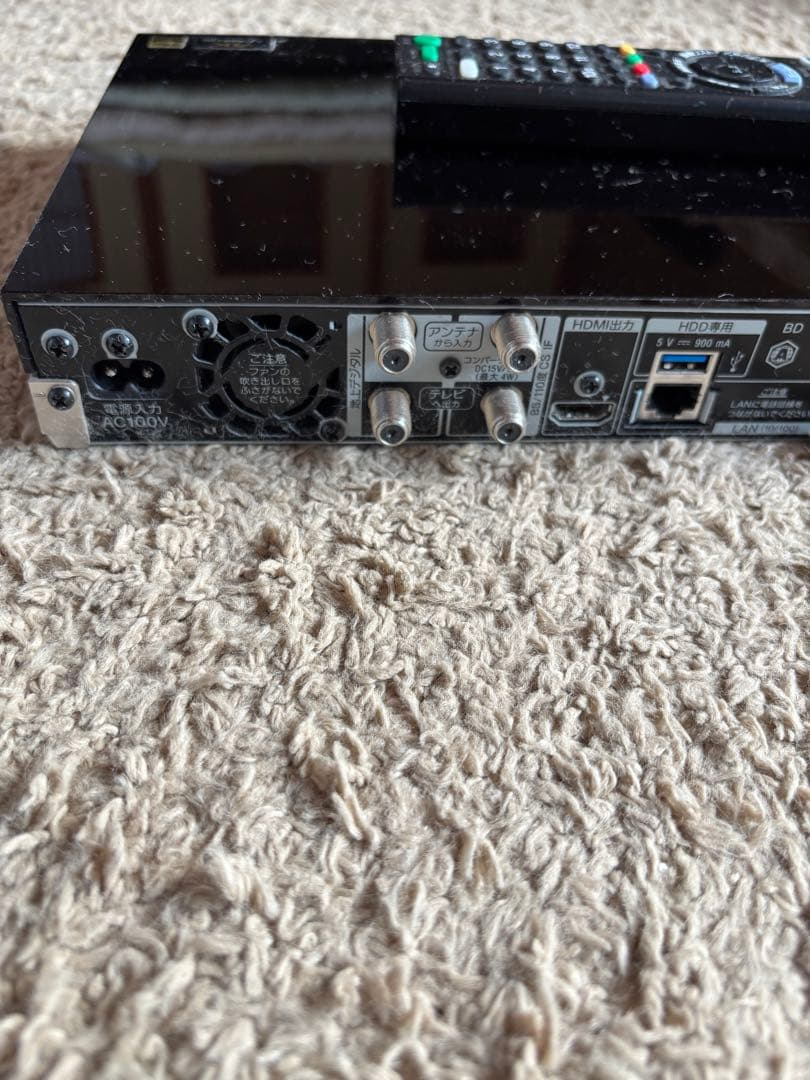 美品　SONY BDZ-ZW550 BDレコーダー