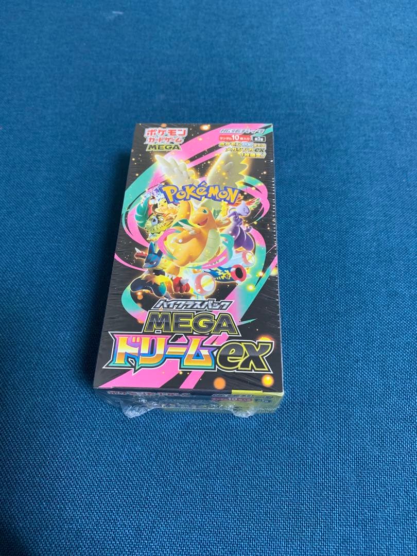 ポケモンカード　MEGAドリームex シュリンク有り