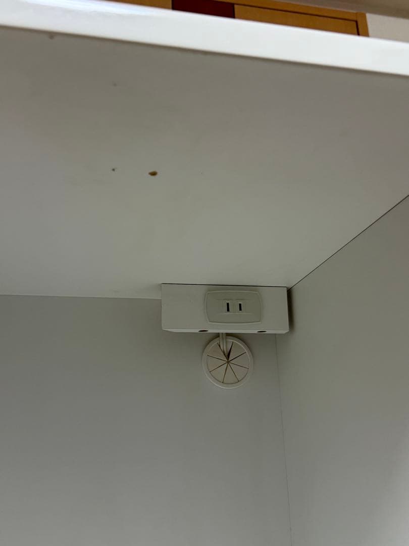 ニトリ ホワイト キッチン収納 引き出し付き