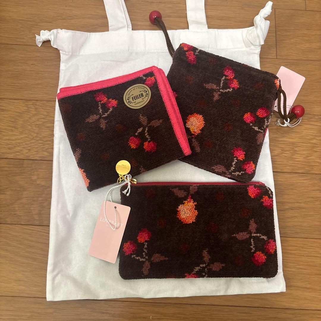 LOVERARY BY FEILER レトロフルーツドットセット