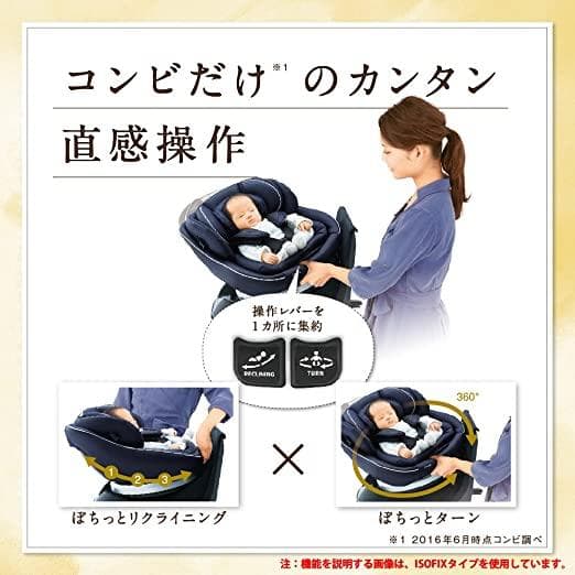 Combi クルムーヴ スマート ISOFIX エッグショック Neo◆新生児～