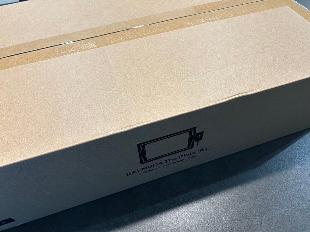 BALMUDA The Plate Pro Black 新品未使用品