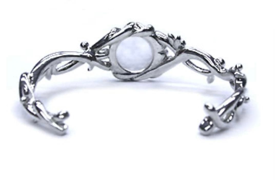 UZU silver 925 クリスタル　バングル