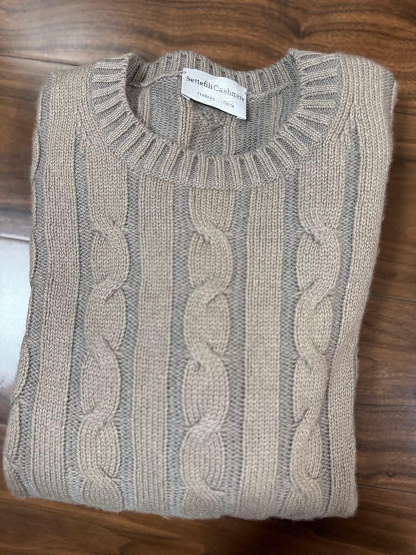 こーちゃん　ブルネロクチネリ　ジャケット　セッテフィーリカシミア　ニット