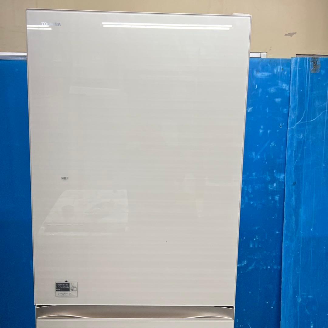 385 冷蔵庫　大型　400L〜500L 大人気　自動製氷器付　美品　右開き