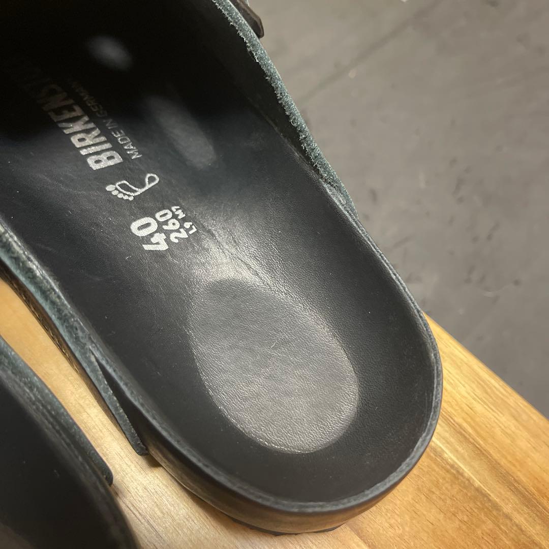 美品　ビルケンシュトック　ボストン　エクスクイジット　レギュラー40