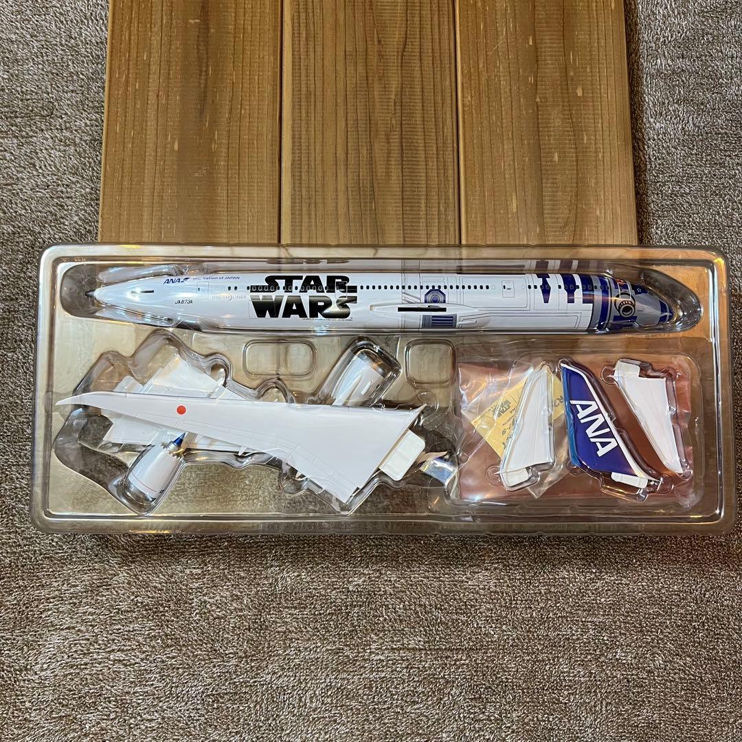 【未使用・超貴重】ANA スターウォーズ 非売品 モデルプレーン特別塗装機セット