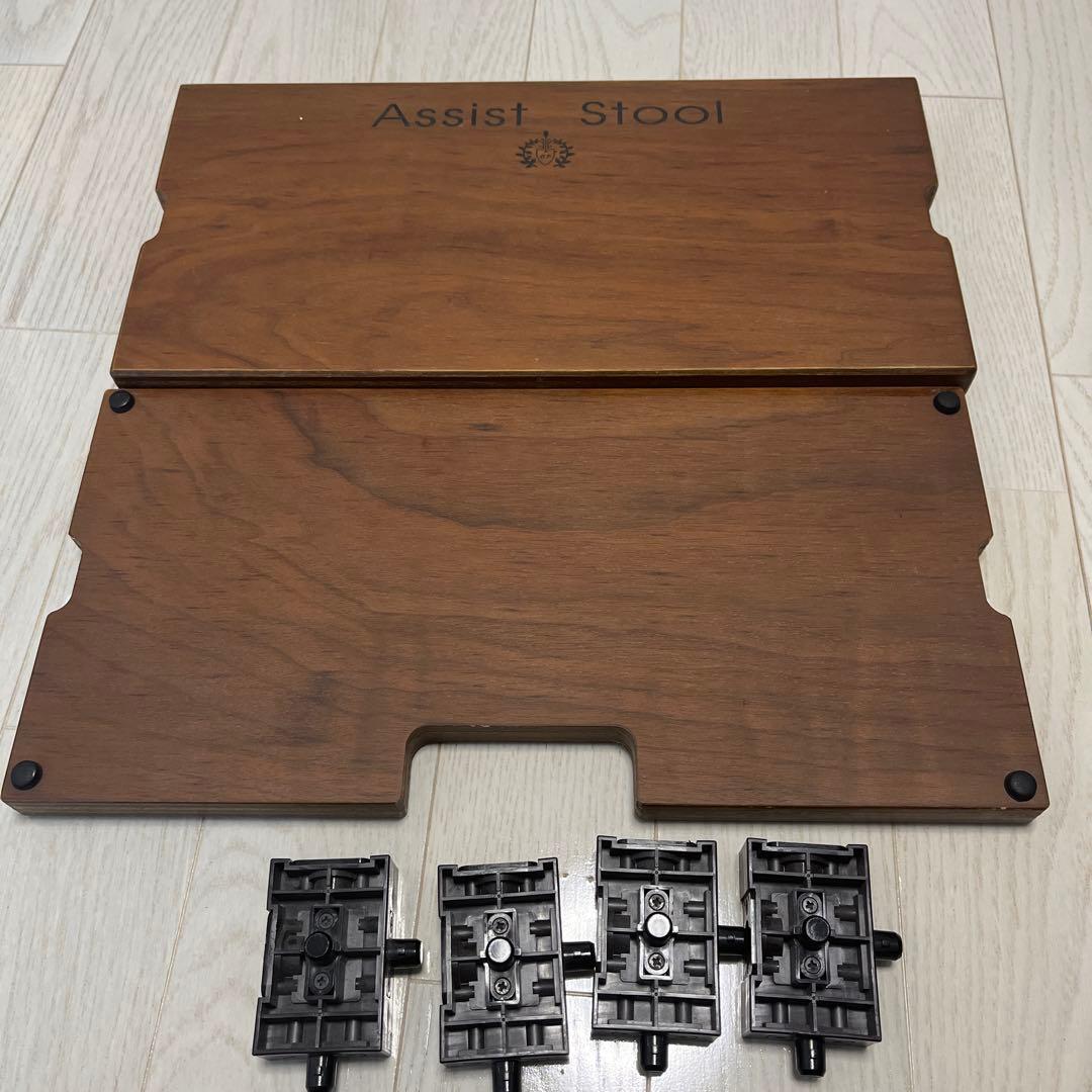 Assist Stool 木製　ピアノ足台