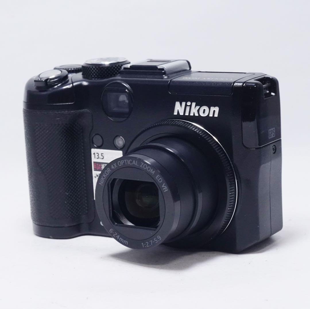 動作確認済 美品 Nikon Coolpix P6000 コンデジ