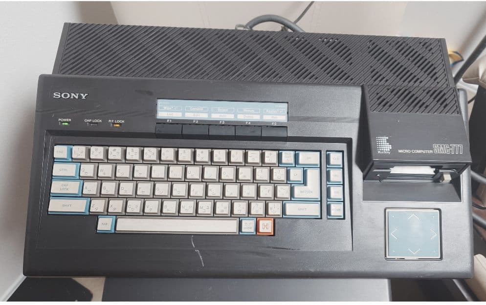 SONY SMC-777 マイクロコンピューター＆ SONY KX-13CD1