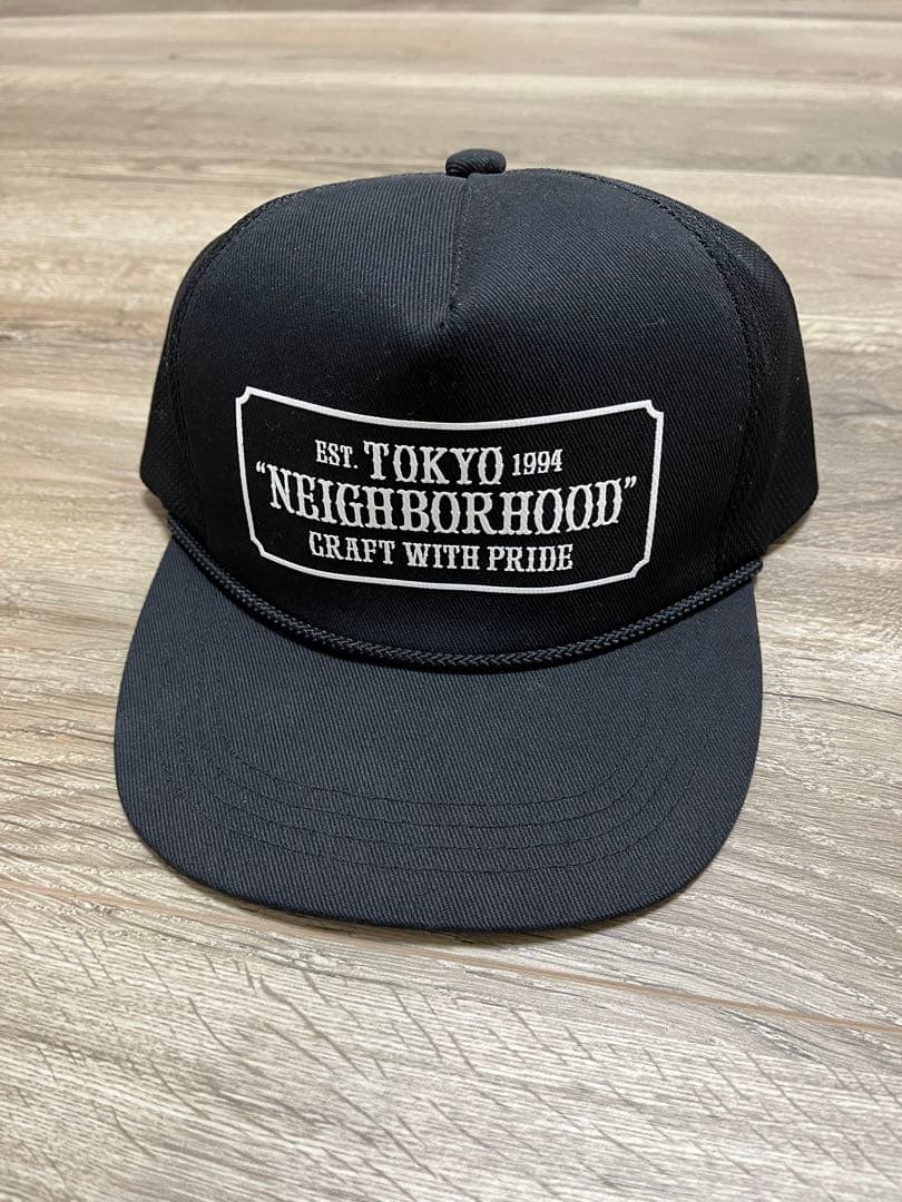 ty2600　NEIGHBORHOOD 黒メッシュキャップ