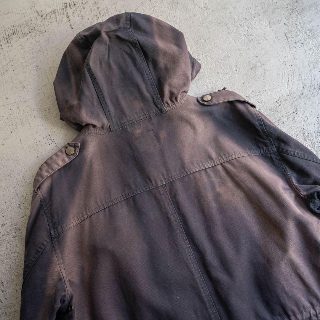 【希少】00s Carhartt 鬼フェード フィッシュテール モッズコート