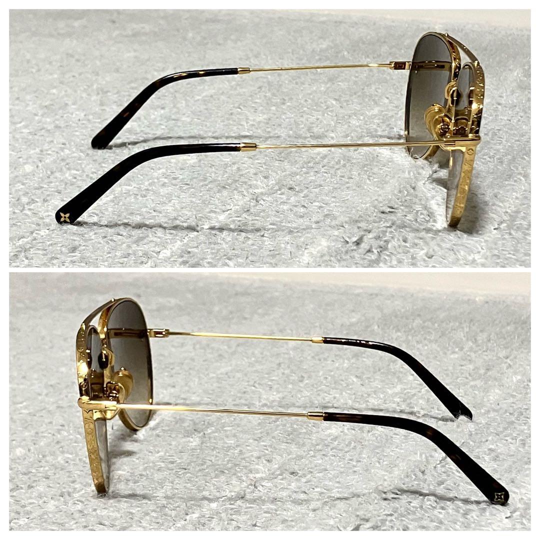 新作完売モデル！ルイヴィトン［サングラス］LVパイロット　ダブルブリッジ　メガネ