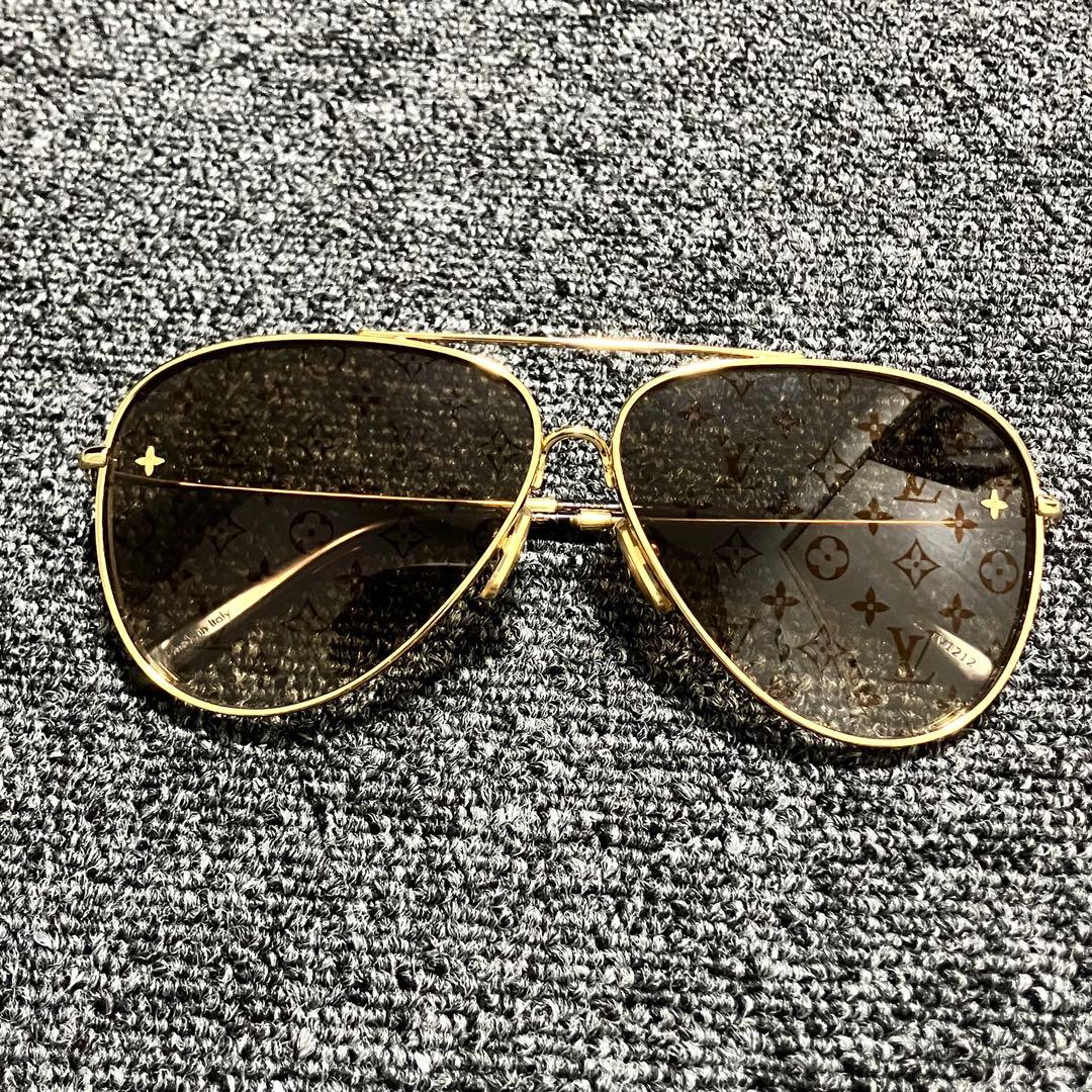 新作完売モデル！ルイヴィトン［サングラス］LVパイロット　ダブルブリッジ　メガネ