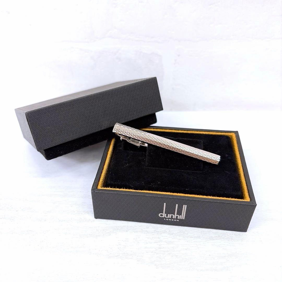 未使用 dunhill ダンヒル タイピン シルバー