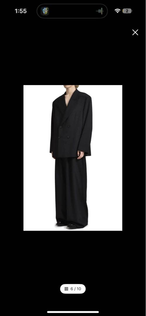 Entire Studios スーツスラックス