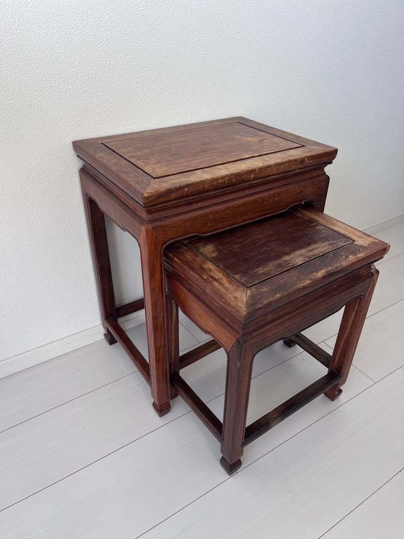 木製ネストテーブルセット