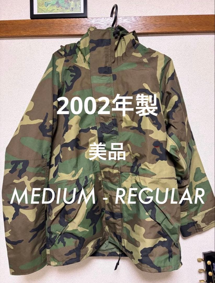 【極美品】米軍実物 ECWCS ゴアテックスパーカー 1st 後期 M-R