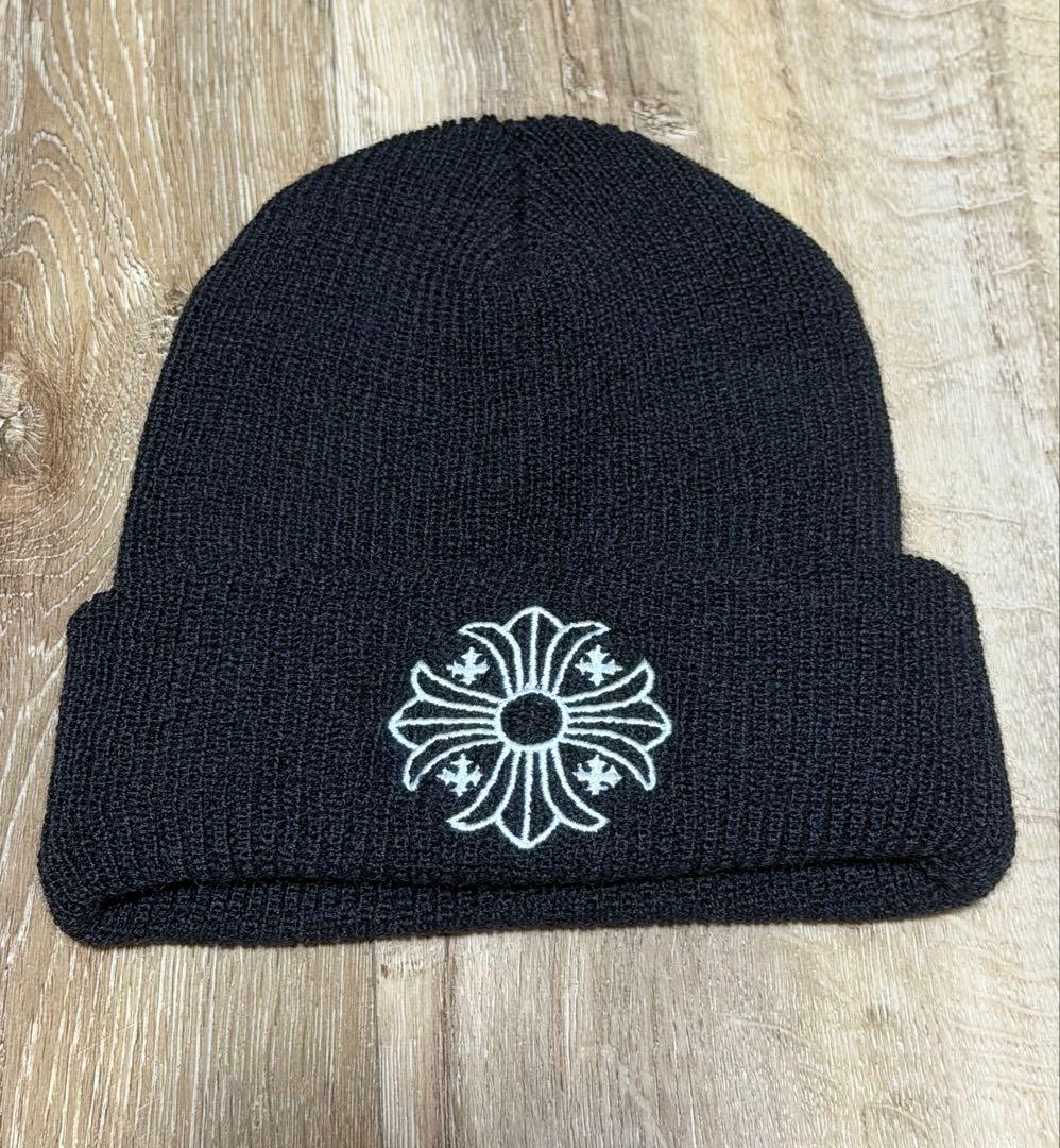 クロムハーツ chrome hearts ニット ビーニー CH プラス