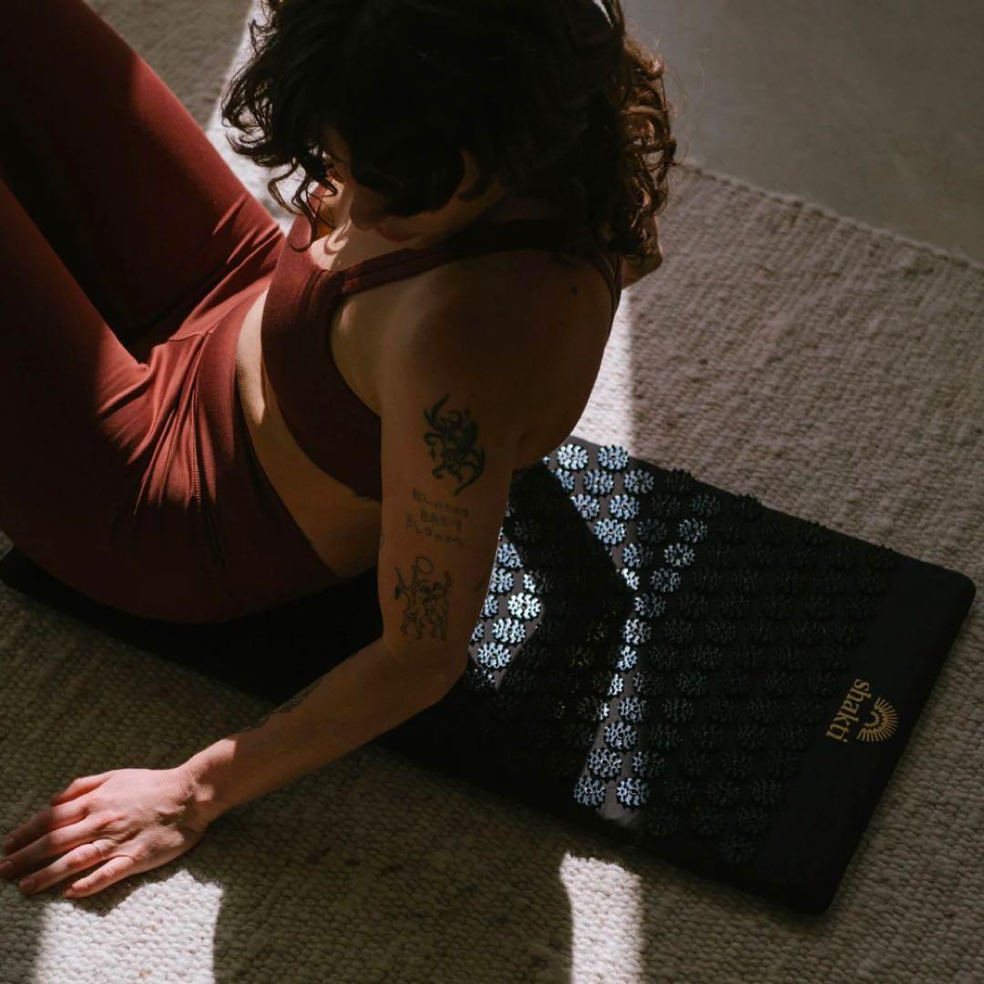 【正規購入品】新品未開封　シャクティマット＆ピローセット　ブラック　オリジナル