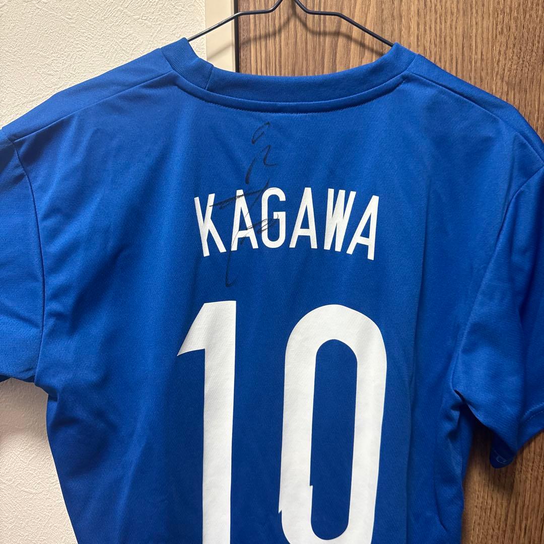 【香川真司／本田圭佑/長谷部誠】激レアサイン入り　サッカー日本代表ユニフォーム
