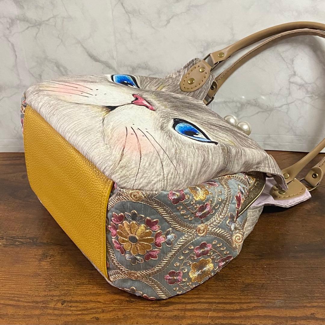 ☆*☆様 コヤンイサムチョン❤︎ルミちゃんのインド刺繍バッグ がま口バッグ ハン