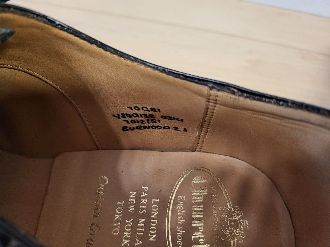 Church’s チャーチ BURWOOD スタッズ サイズ7G