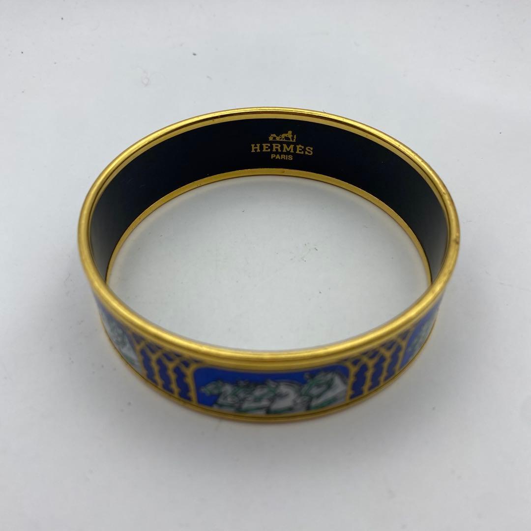 HERMES バングル　エマイユGM