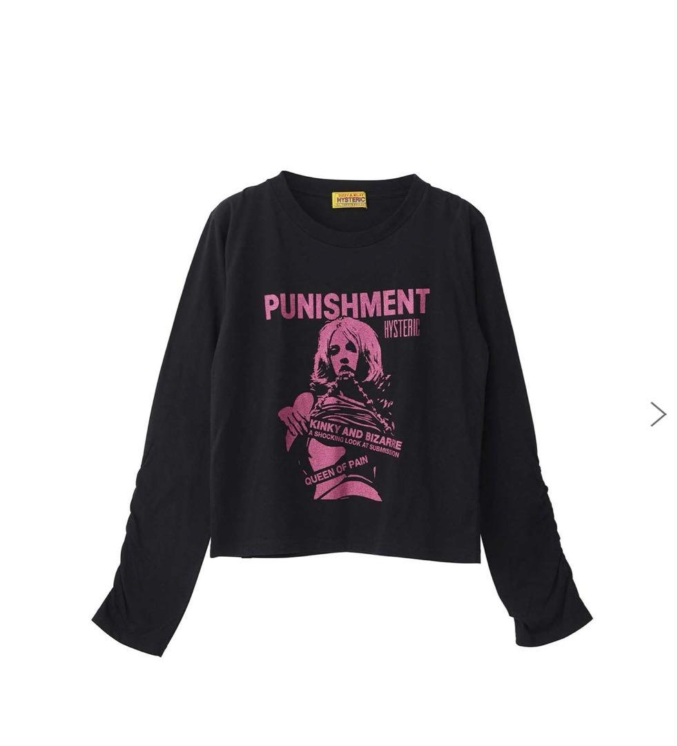 HYSTERIC GLAMOUR ブラック 長袖Tシャツ
