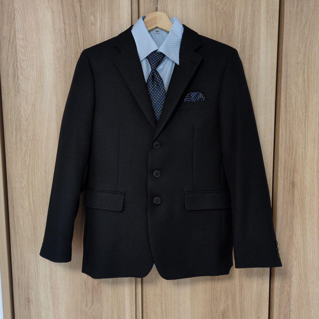 卒業式　スーツ　フォーマル　　男の子　　160B スーツ　ブラック