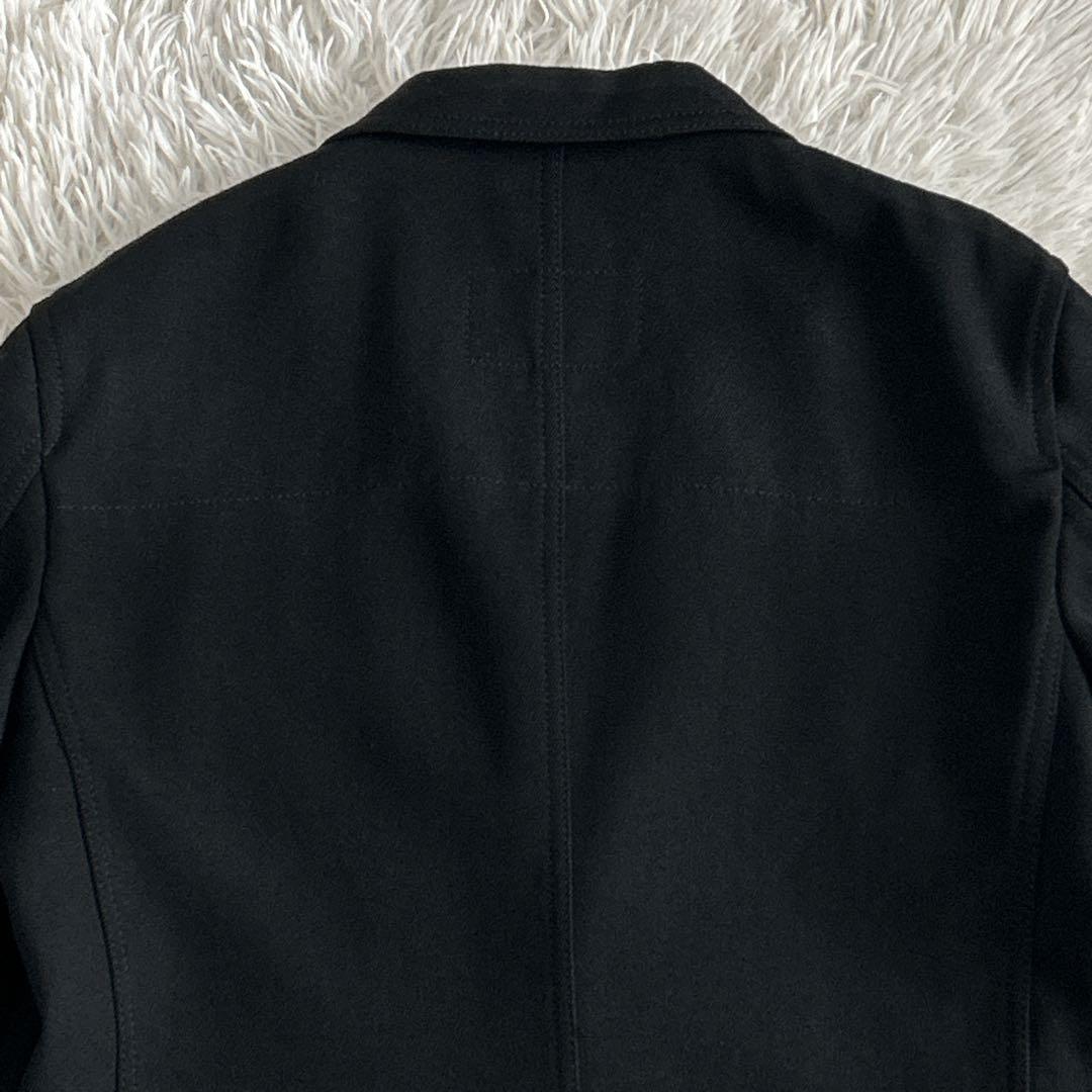 美品✨ Y2Kコムデギャルソンオムドゥ 縮絨テーラードジャケット スティッチ 黒