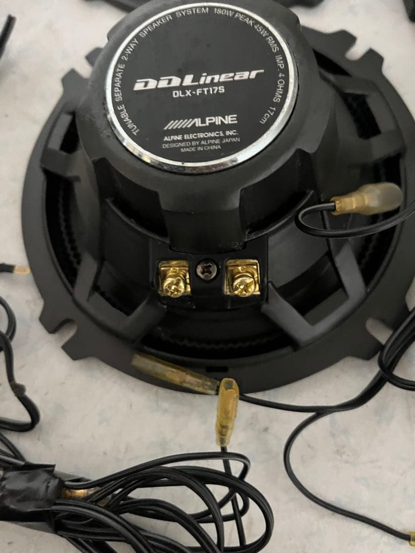 ALPINE パワードサブウーファー SWD-1600+ DLX-FT17S