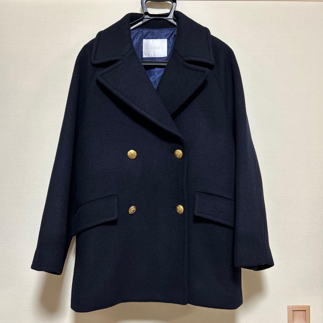 年内最終お値下げ♪☆新品未使用品☆【リヴドロワ】ラグラン ピーコート♪