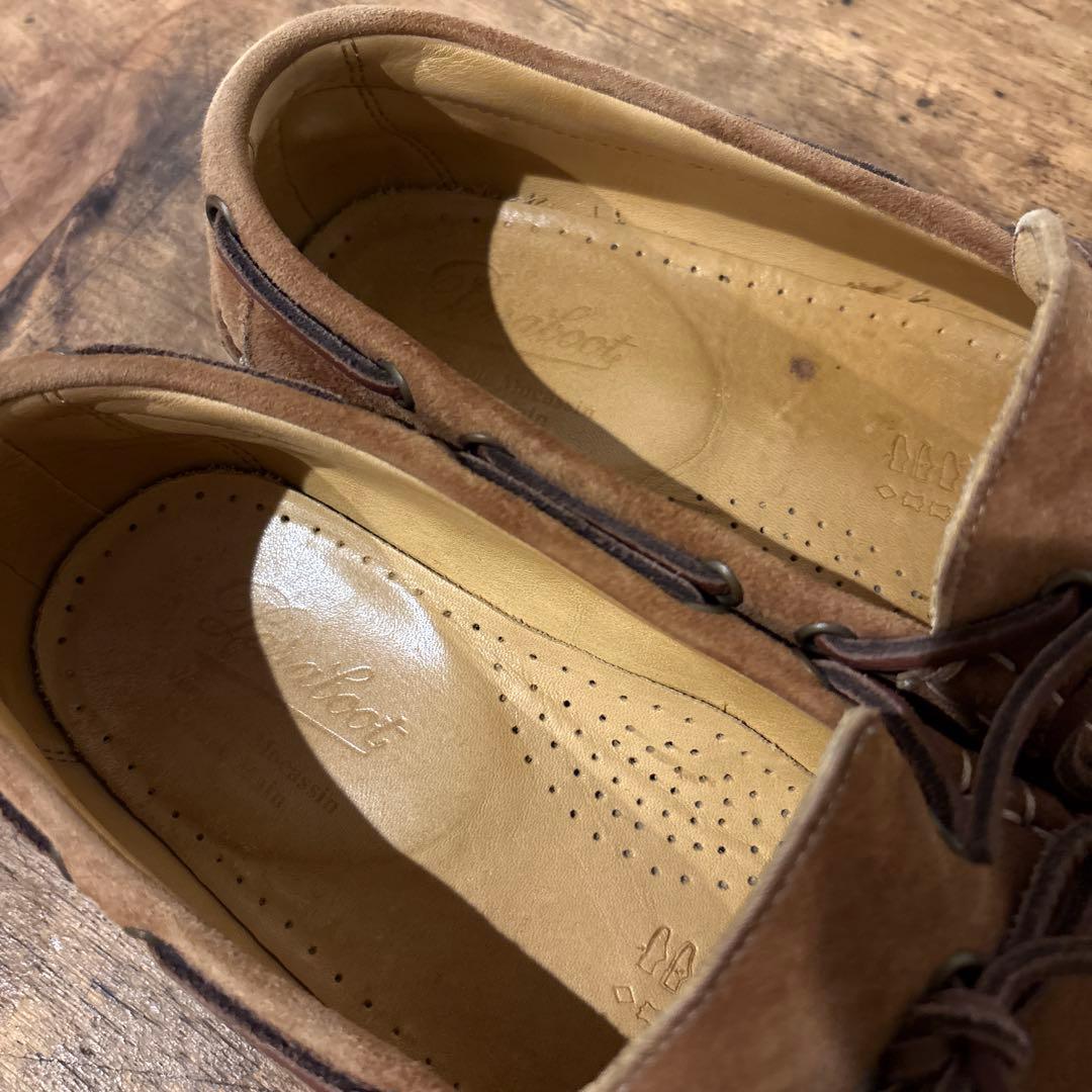 パラブーツ　モカシンシューズ