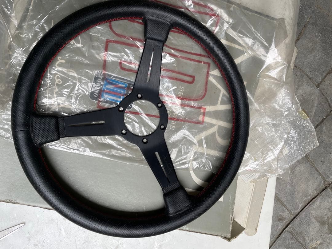 ナルディスポーツステアリングタイプA　360mm ナルディホーンセット