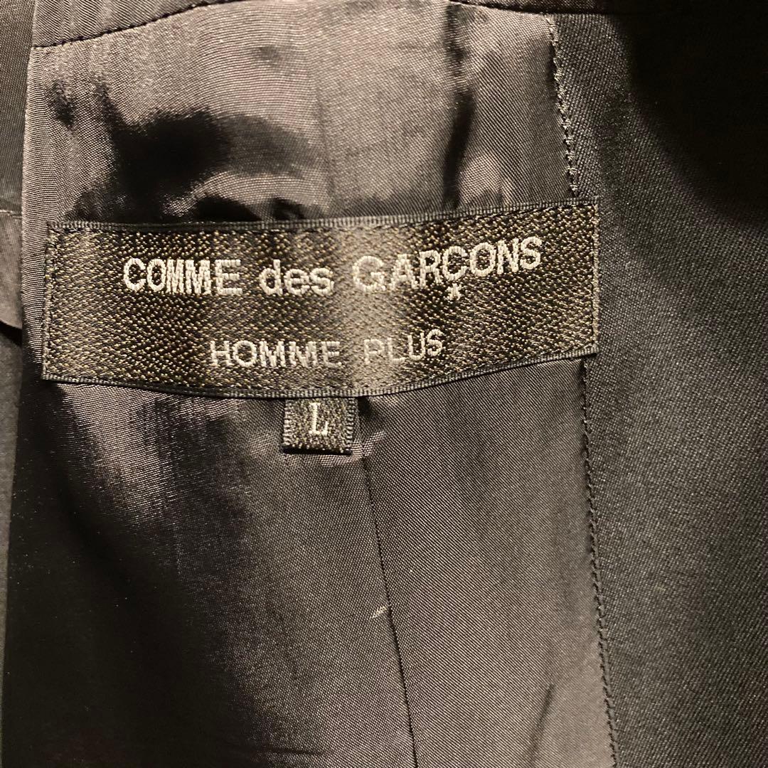 コムデギャルソンオムプリュス 19AW カットオフ ウールギャバジン ジャケット