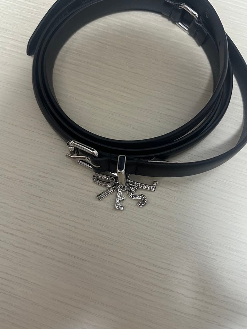 DIESEL BーCharm レザーベルト