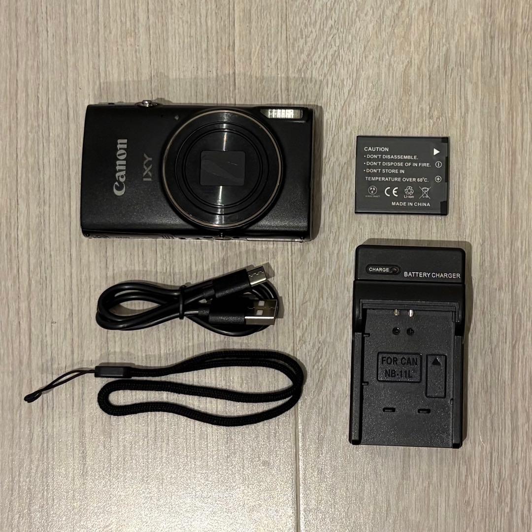 Canon IXY 650 デジタルカメラ ブラック