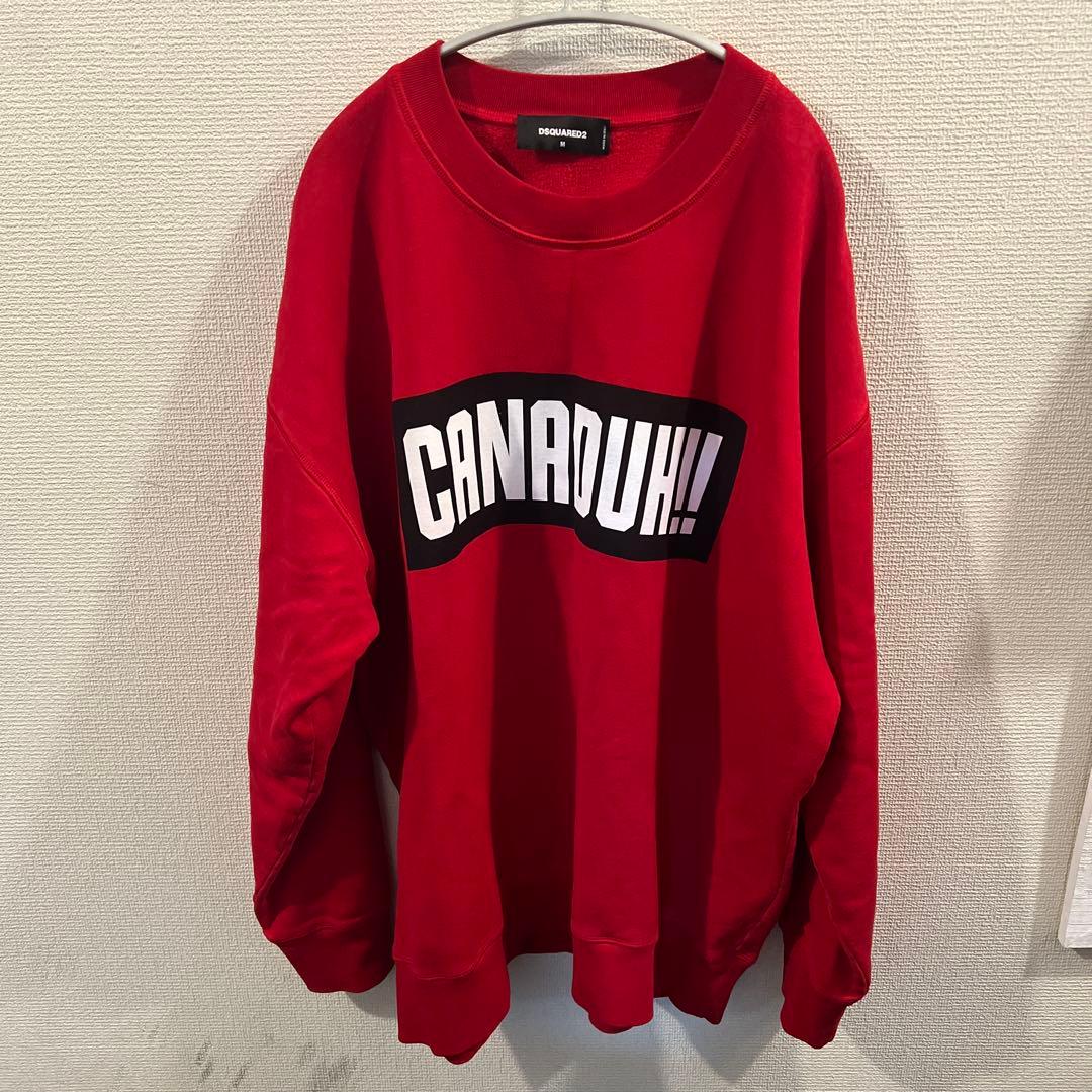 DSQUARED2 オーバサイズ スウェット