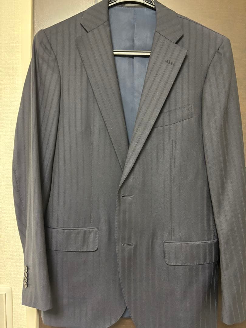 TOMORROWLAND Pilgrim Zegna ネイビースーツ 46